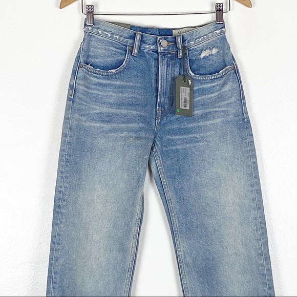 All Saints Jeans All Saints Mazzy Cropped High Waist Wide Jeans 24